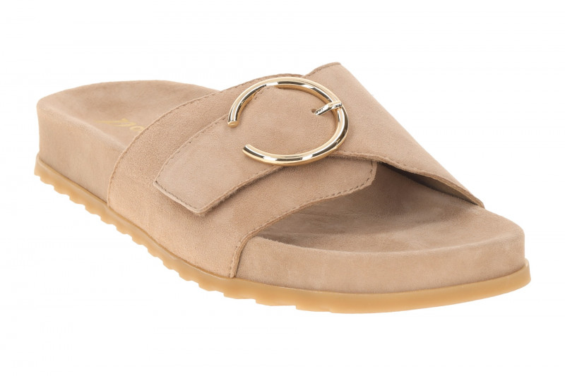 Paul Green Leder Pantolette rosa rosewood gold 6170
