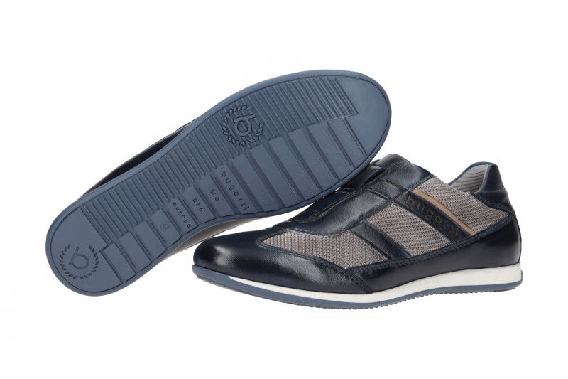 bugatti Tomeo Schuhe Slipper blau 45063