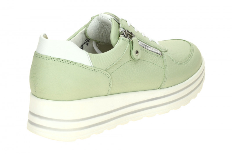 Waldläufer Lana Plateau Schuhe grün lemon H-Weite 758009