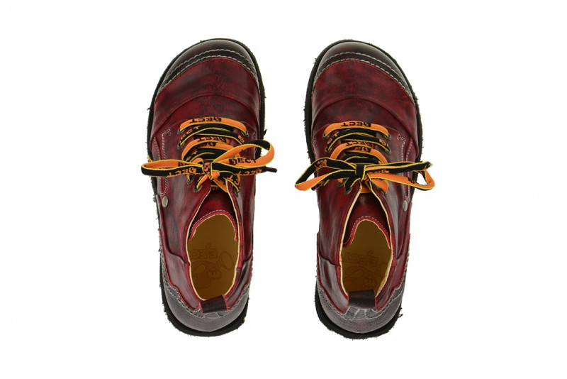 Eject Street Stiefelette rot Lederfutter