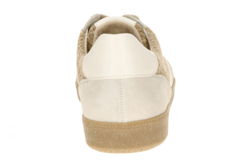 Gabor Schuhe Retro-Sneakers grau beige Fell 6011.01.011