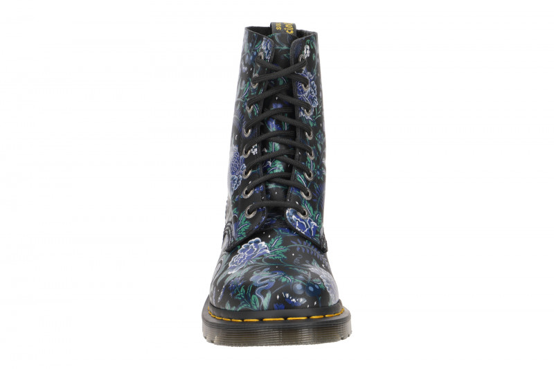 Dr Martens Pascal Stiefel schwarz Floral Damen 1460