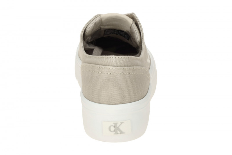 Calvin Klein Schuhe Vulc Flat Plateau beige Damen Textil