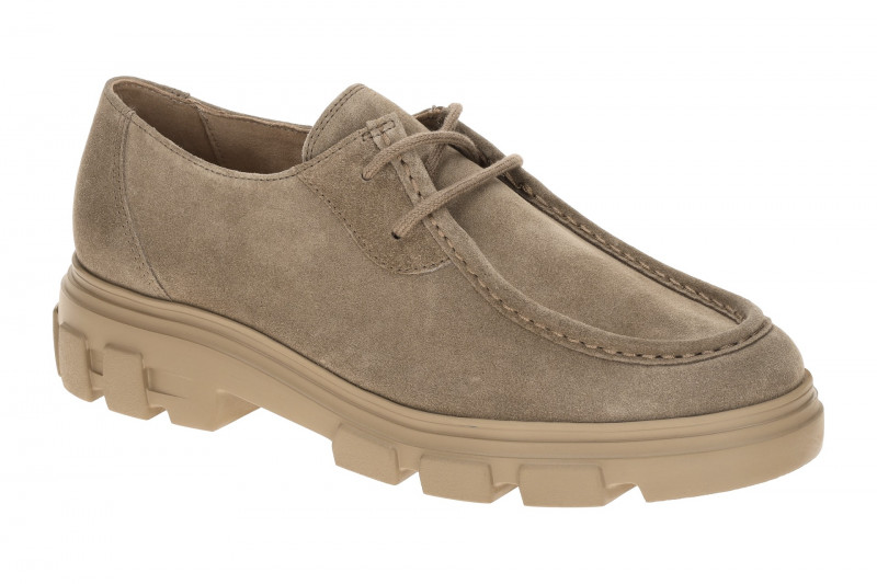 Paul Green Schuhe grau antelope Mokassin Loafer 1183