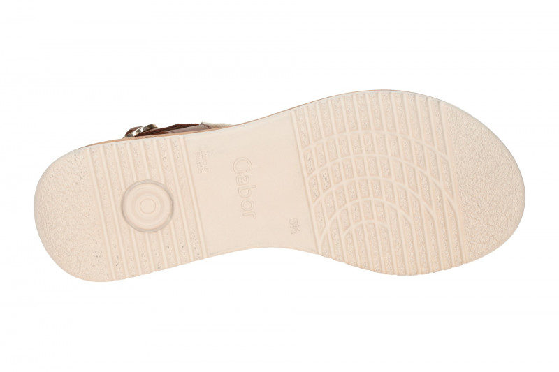 Gabor Plateau Sandale braun taupe Nappa 82.743.54