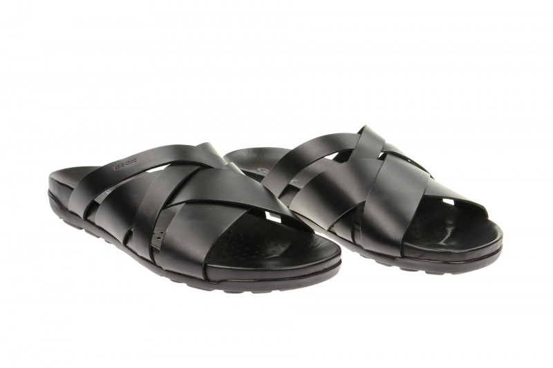 Geox Sandal Frank Pantolette schwarz - U52W2B