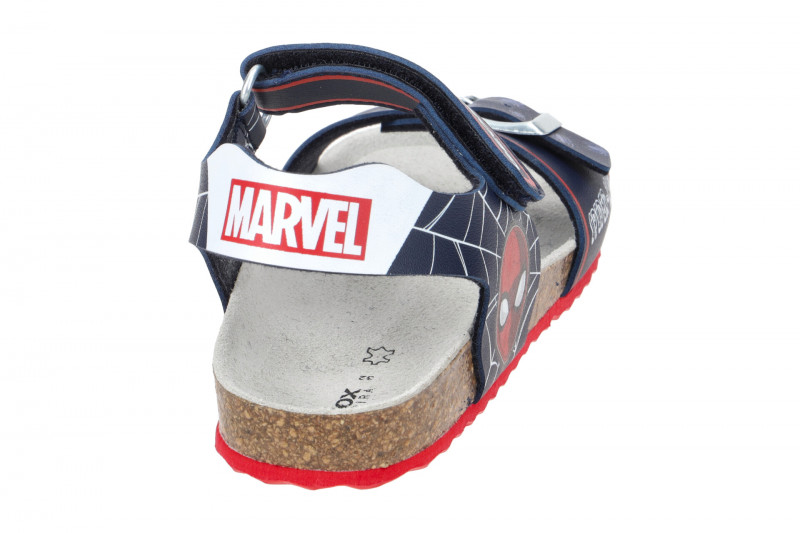 Geox Ghita Kinder Sandale blau Spider-Man J358LC