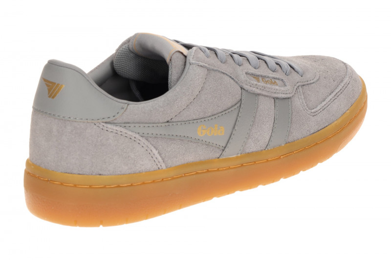 Gola Hawk Suede Schuhe Sneakers grau cement Damen CLB571