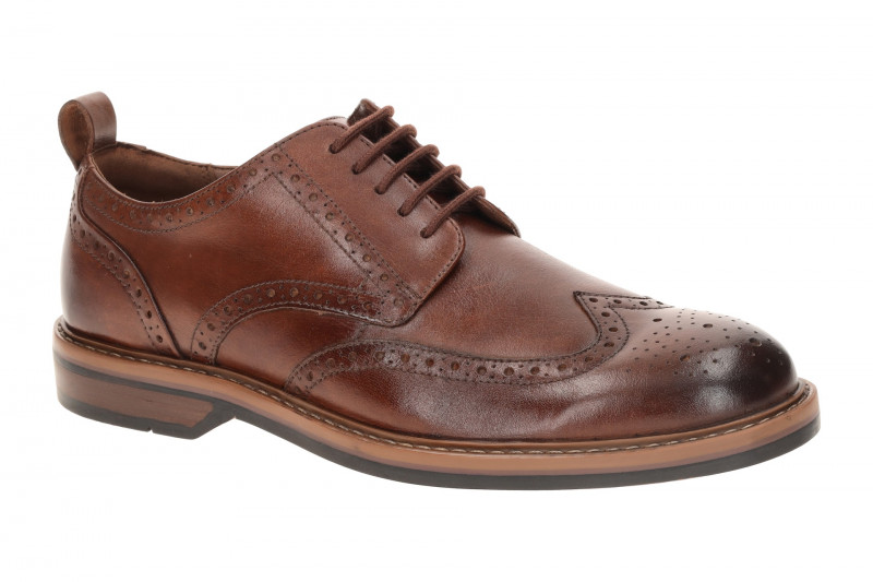 Clarks Aldwin Limit Schuhe braun Wingtip 26178428