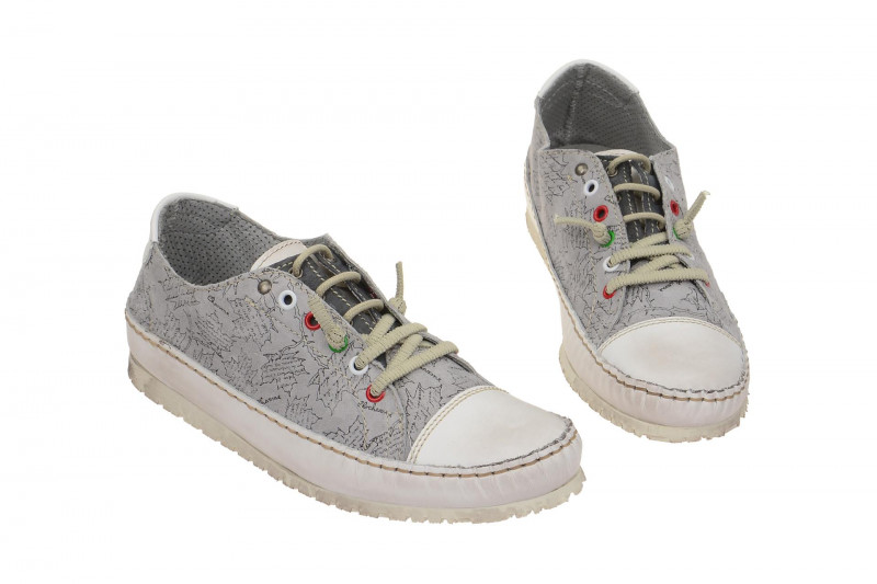 Charme Schuhe weiß grau