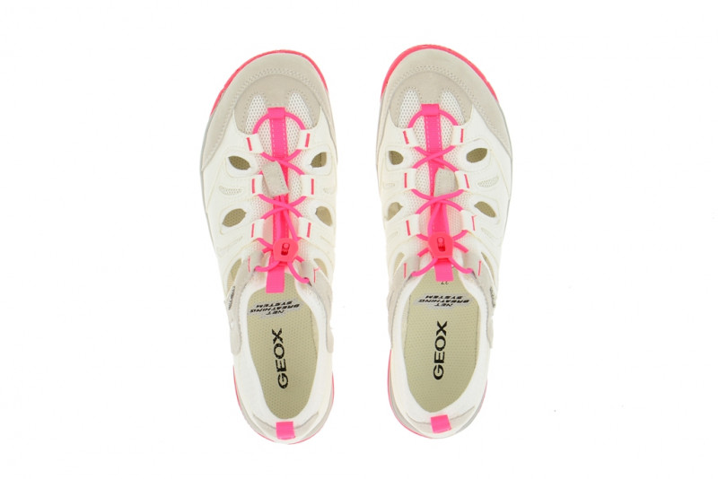 Geox Xense Schuhe weiß pink