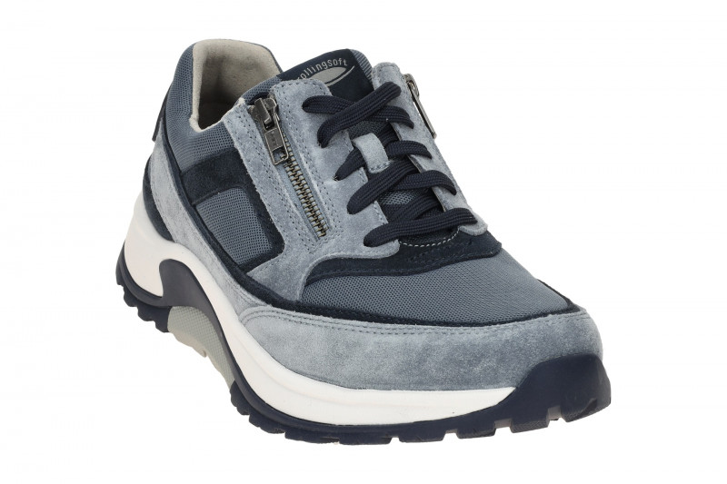 RollingSoft Schuhe blau nautic Rauleder 8000.25.02