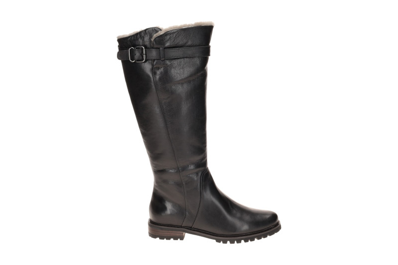 Everybody Niamh Schaft Stiefel schwarz Lammfell Warmfutter