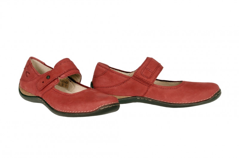 camel active Marrakesh Slipper in rot Mary Jane