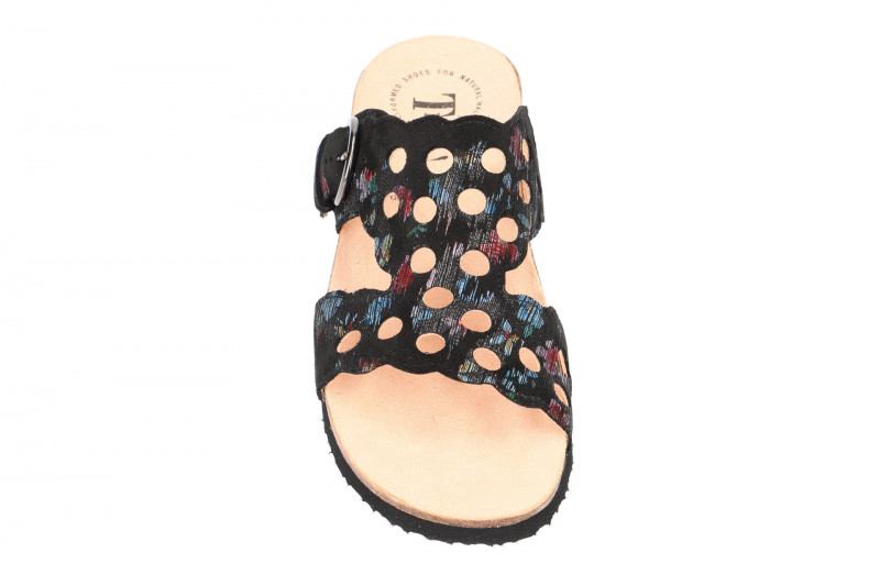 Think Mizzi Pantolette schwarz effekt 2-82362-09