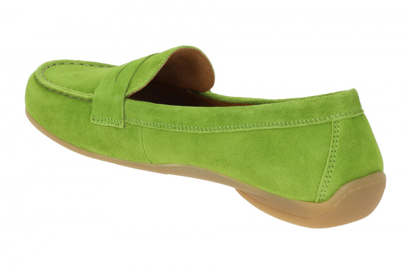 Gabor Schuhe Mokassin Slipper grün 44.200.11