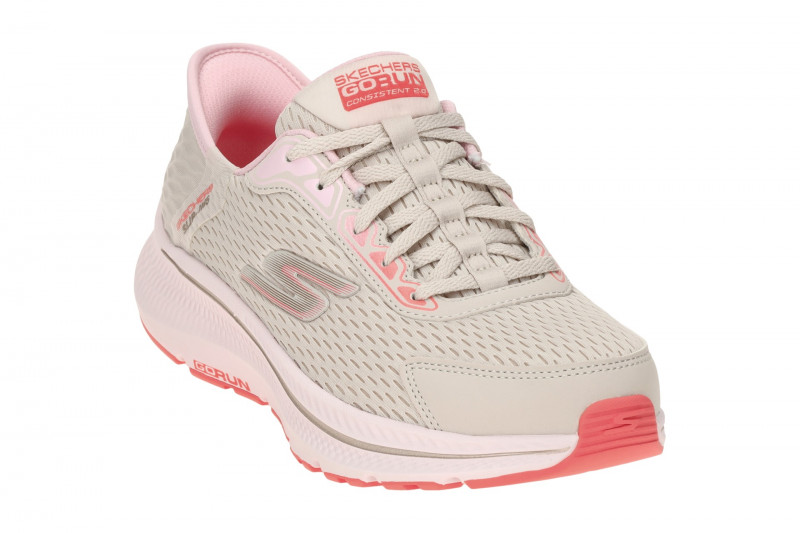Skechers Go Run Sneakers beige pink Slip-In Sport 128615