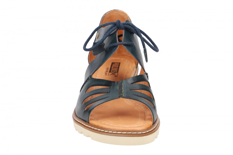 Pikolinos Schnür Sandale Alcudia blau