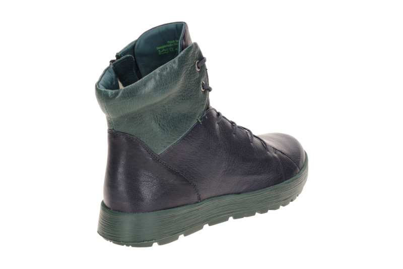 Think Comoda Stiefel blau grün Warmfutter 638