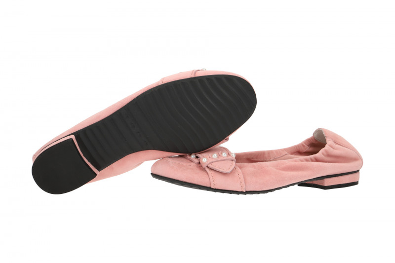 K&S Malu Ballerinas rosa pearl 10070