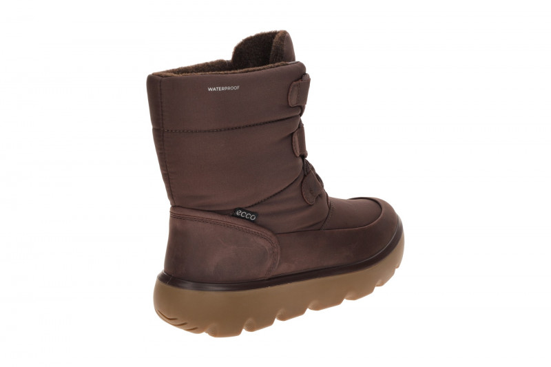 ecco Glacia Stiefelette Boots braun garnet Wasserdicht Primaloft 243323