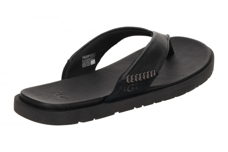 UGG Seaside II Flip Herren Pantolette schwarz 1166610