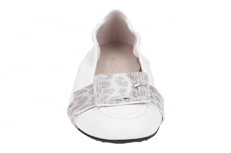 K&S Malu Ballerinas weiß Leo 10490