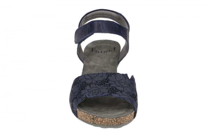 Think Traudi Sandale blau Laser