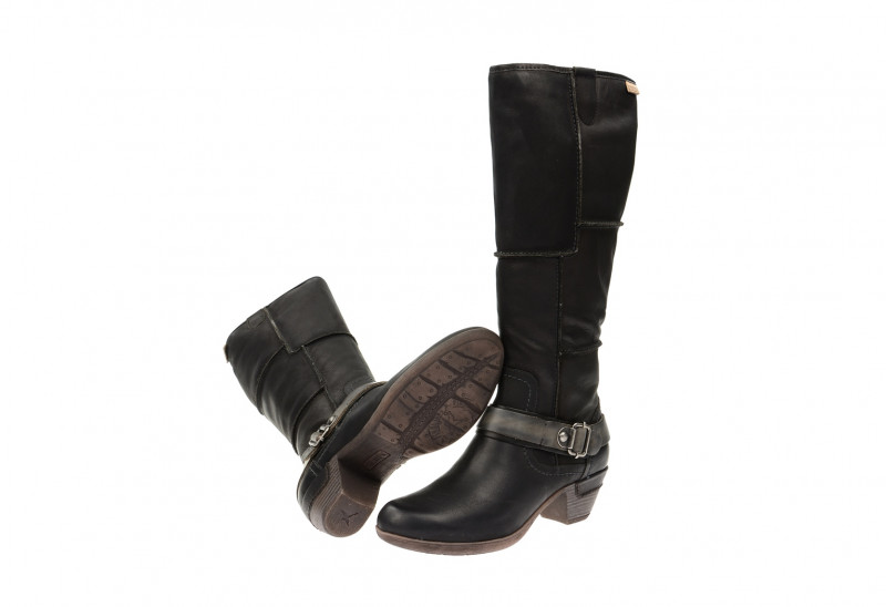 Pikolinos Rotterdam Schaft Stiefel schwarz 902-9947F