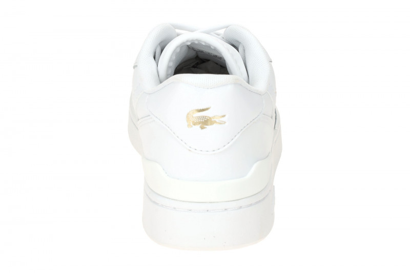 Lacoste T-Clip Set Schuhe Sneakers weiß gold Damen 0038