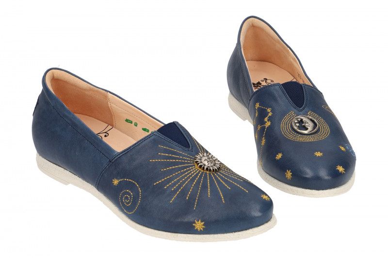 Think Shua Slipper Schuhe blau capri