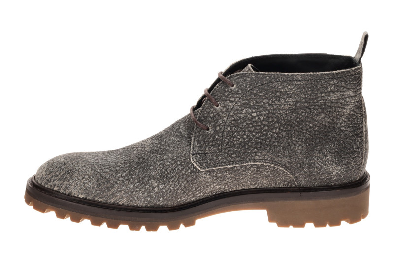 Floris van Bommel Strudi Stiefelette grau genarbt 50082