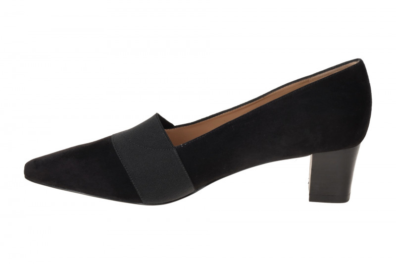 Peter Kaiser Pumps schwarz Velour Elastic 72342