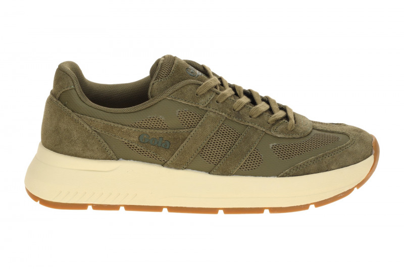 Gola Seattle Trainer Schuhe Sneakers grün khaki Herren CMB917LN