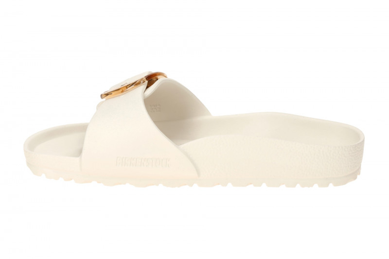 Birkenstock Madrid Big Buckle Eva Pantolette weiß SCHMAL 1029633