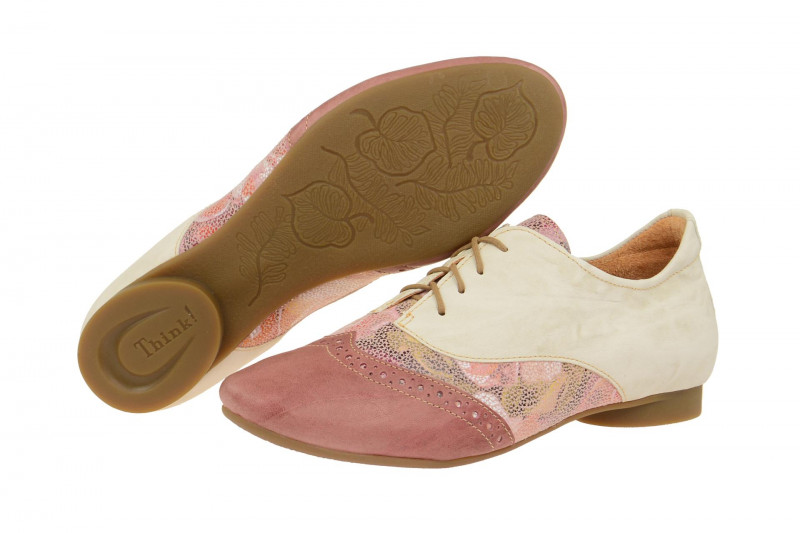 Think Guad Schuhe rosa weiß kombi
