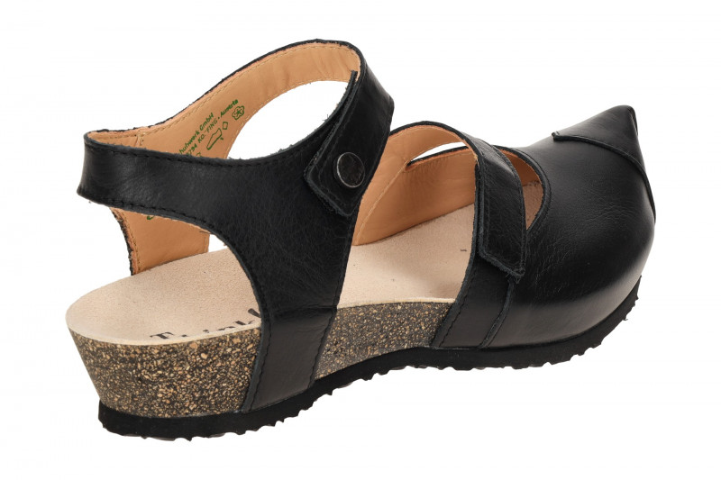 Think Kessy Sandale schwarz Nappa