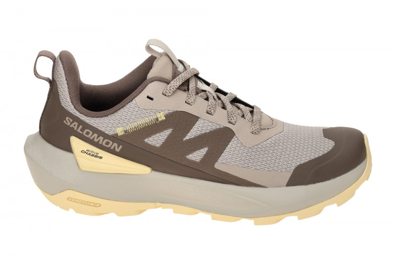 Salomon Elixir Activ Schuhe taupe braun Damen 477574