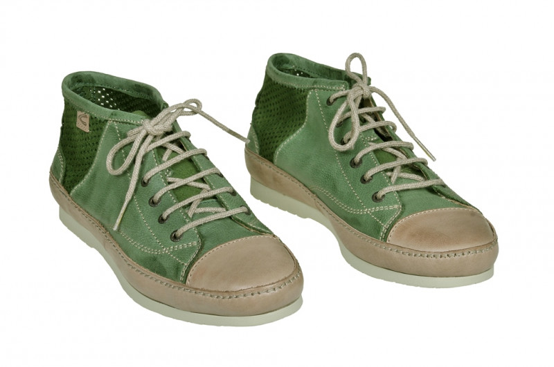 camel active Nassau Schuhe jungle grün beige - 805.71.03