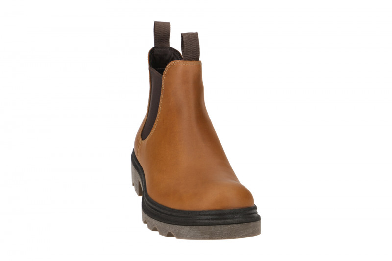 Ecco Grainer Herren Chelsea Stiefelette braun amber 214704