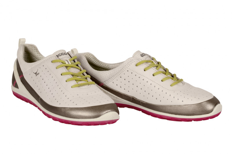 Ecco Biom Lite 1.1 Schuhe in weiß silber Yak 80201301007