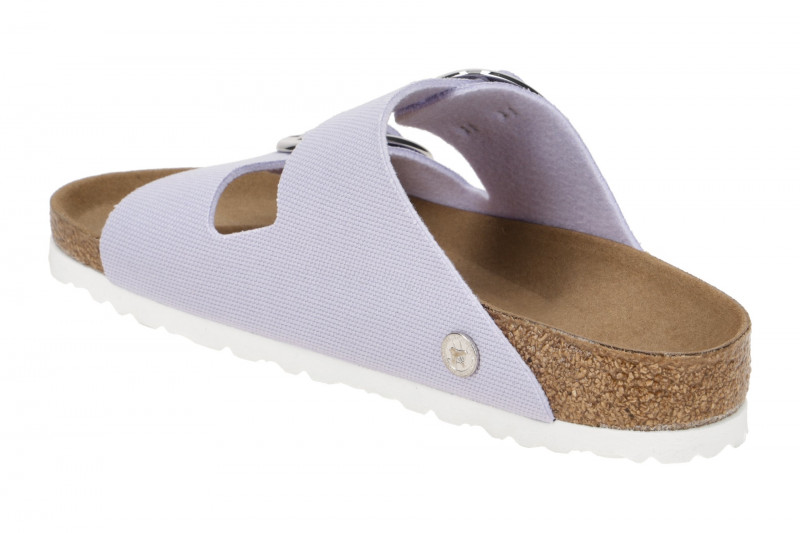 Birkenstock Arizona Big Buckle Pantolette lila Vegan Normal-Weit 1025516