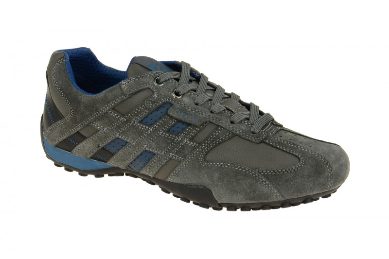 Geox Snake Schuhe grau blau U4207K 022EK C9004
