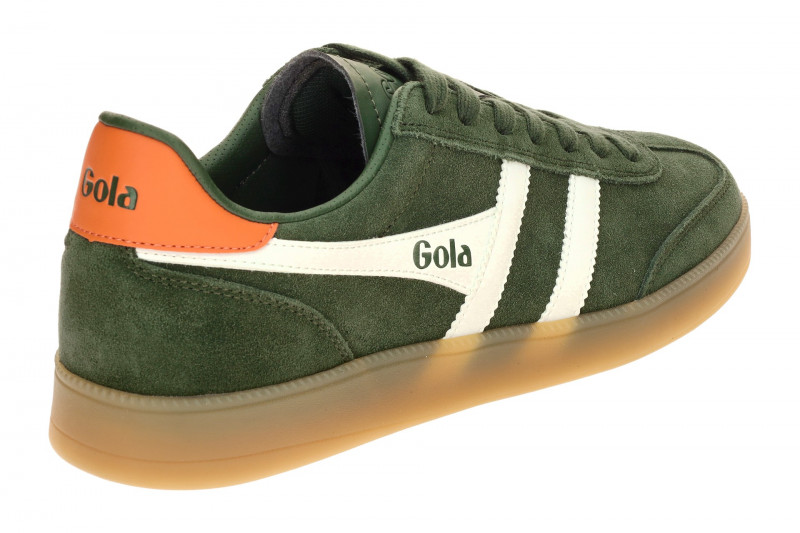 Gola Viper Schuhe Sneakers grün khaki Herren Velour CMB735