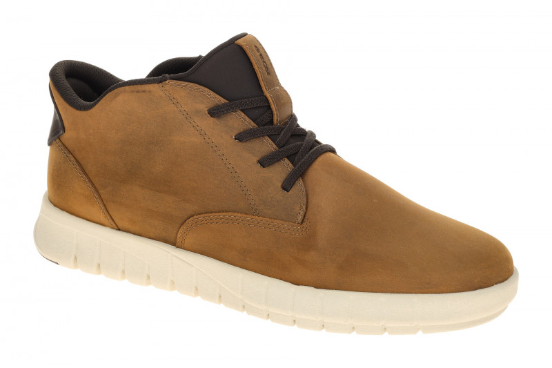 Geox Flextride Mid Sneaker Slipper braun FASTin U56MAB