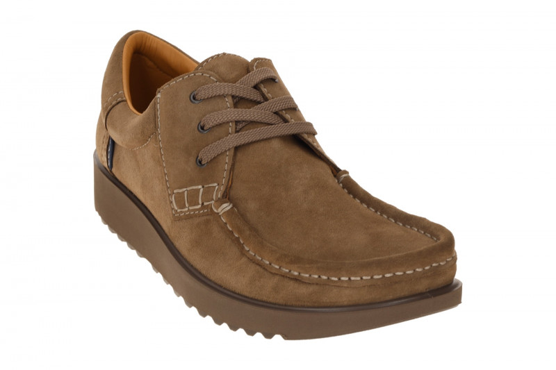 Ecco Joke Schuhe braun cocoa Herren Mokassin Velour 540804
