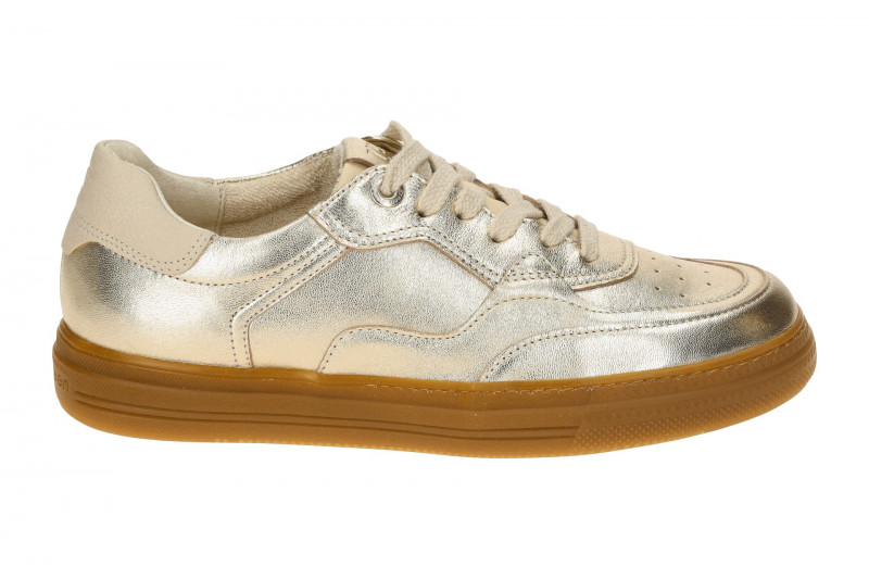 Paul Green Schuhe Snaeker grau platin metallic 5428