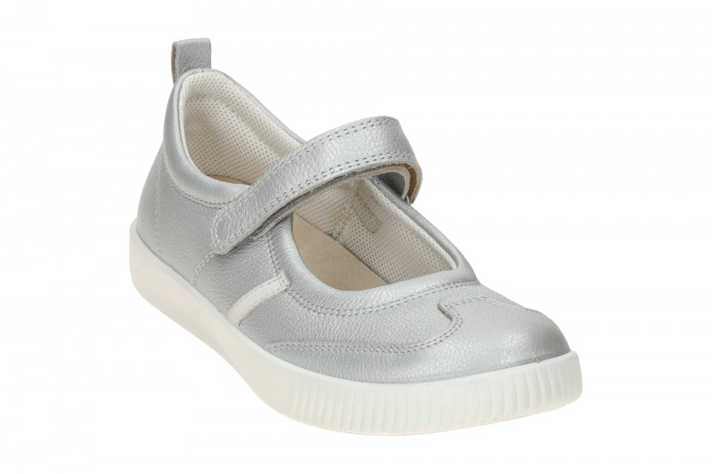 Legero Silence Schuhe Mary-Jane Slipper silber metallic 372