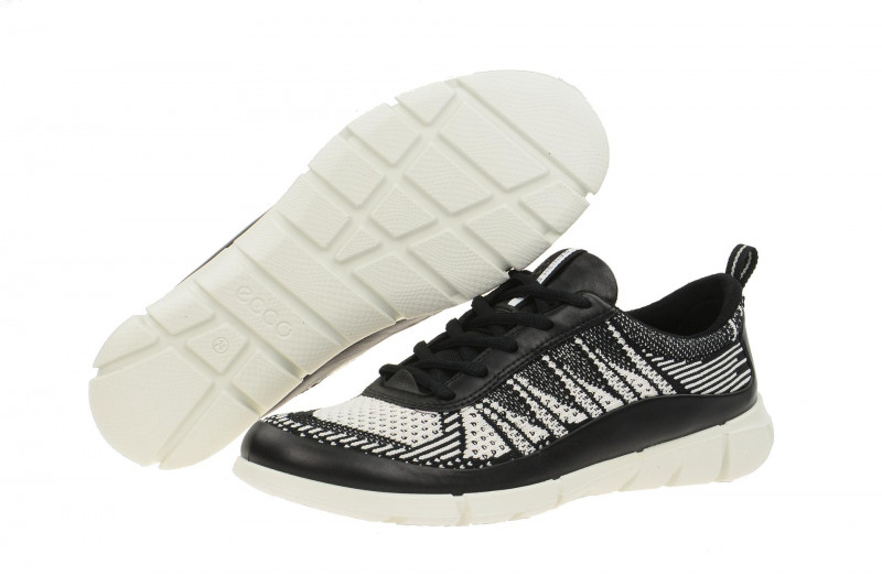 Ecco Intrinsic 1 Schuhe schwarz weiß