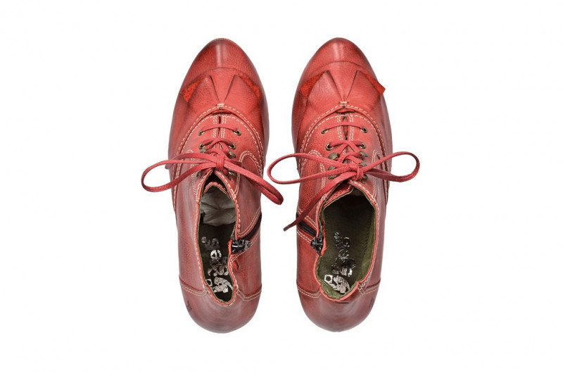 Tiggers Sara Stiefeletten in rot mit Lederfutter